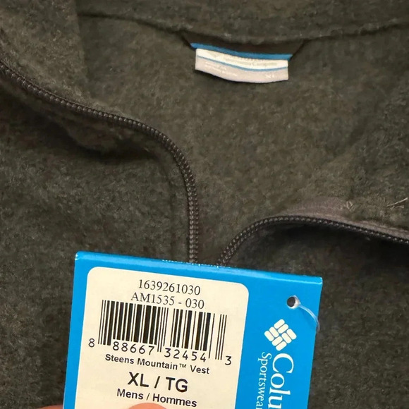 Columbia Men’s Steens Mountain Fleece Vest - Picture 4 of 6